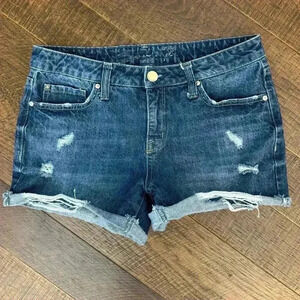 7 For all Mankind End Short Jean Shorts
